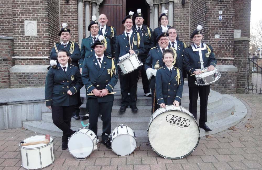 Drumband van Fanfare St. Elisabeth (2011)